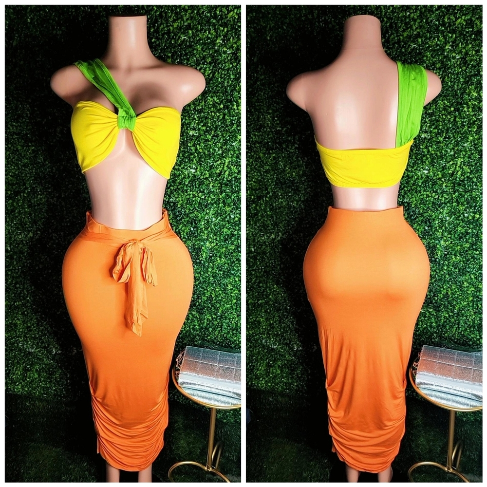 Lainey Two-piece Skirt Set